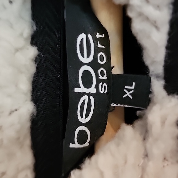Bebe Sport Sherpa Lined Hoodie - Picture 6 of 9